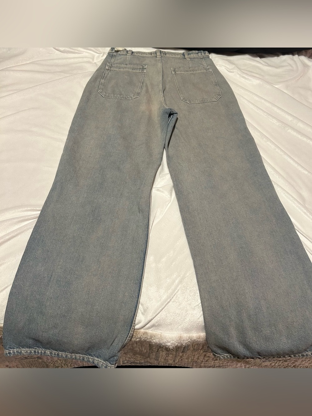 We The Free Palmer Wide Leg Jeans In The Shadows Gray -size 30 - Picture 8 of 16